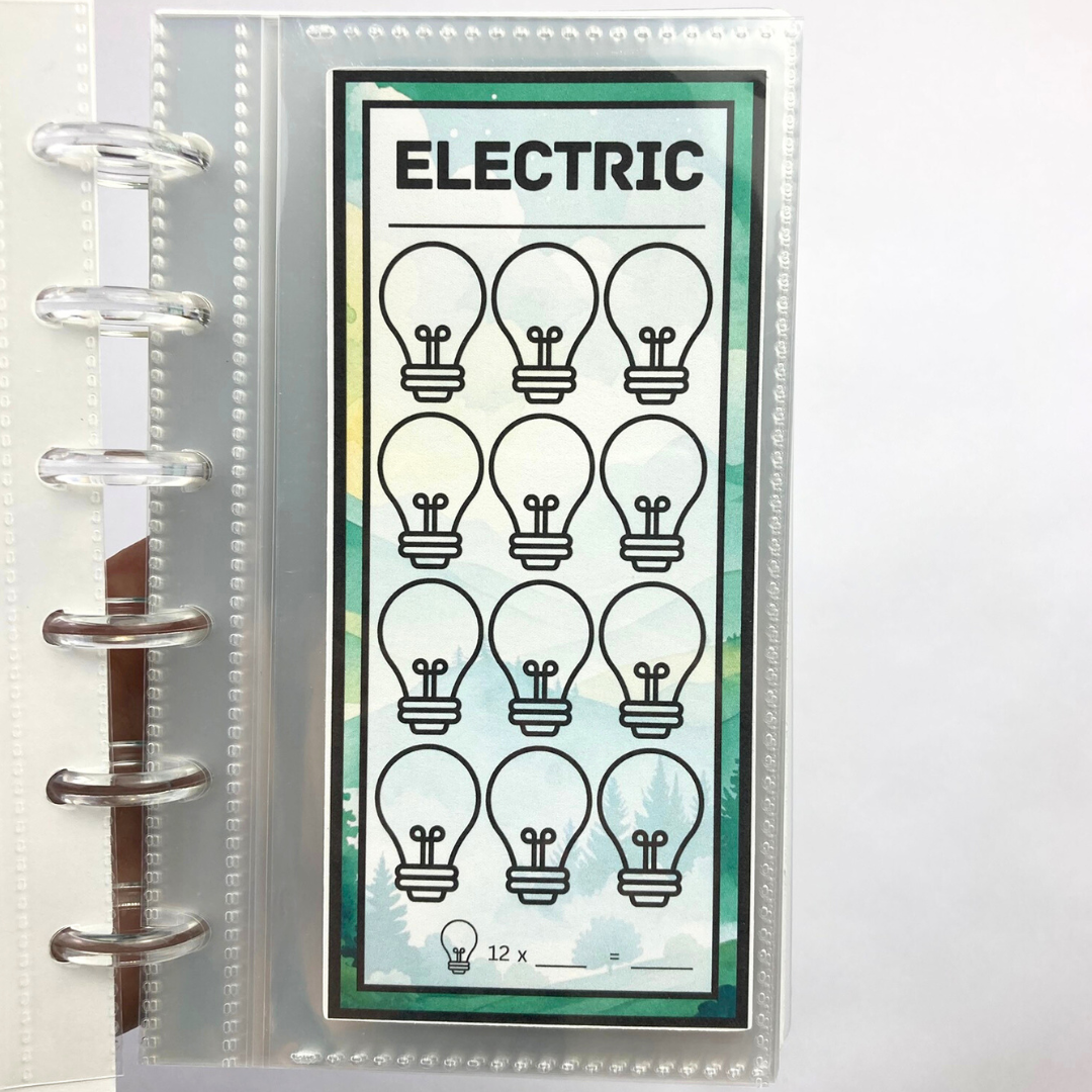 Nature | Month Ahead Bills & Savings Binder | 2025 UPDATED DESIGN | Physical Shipped Item | 1 Month