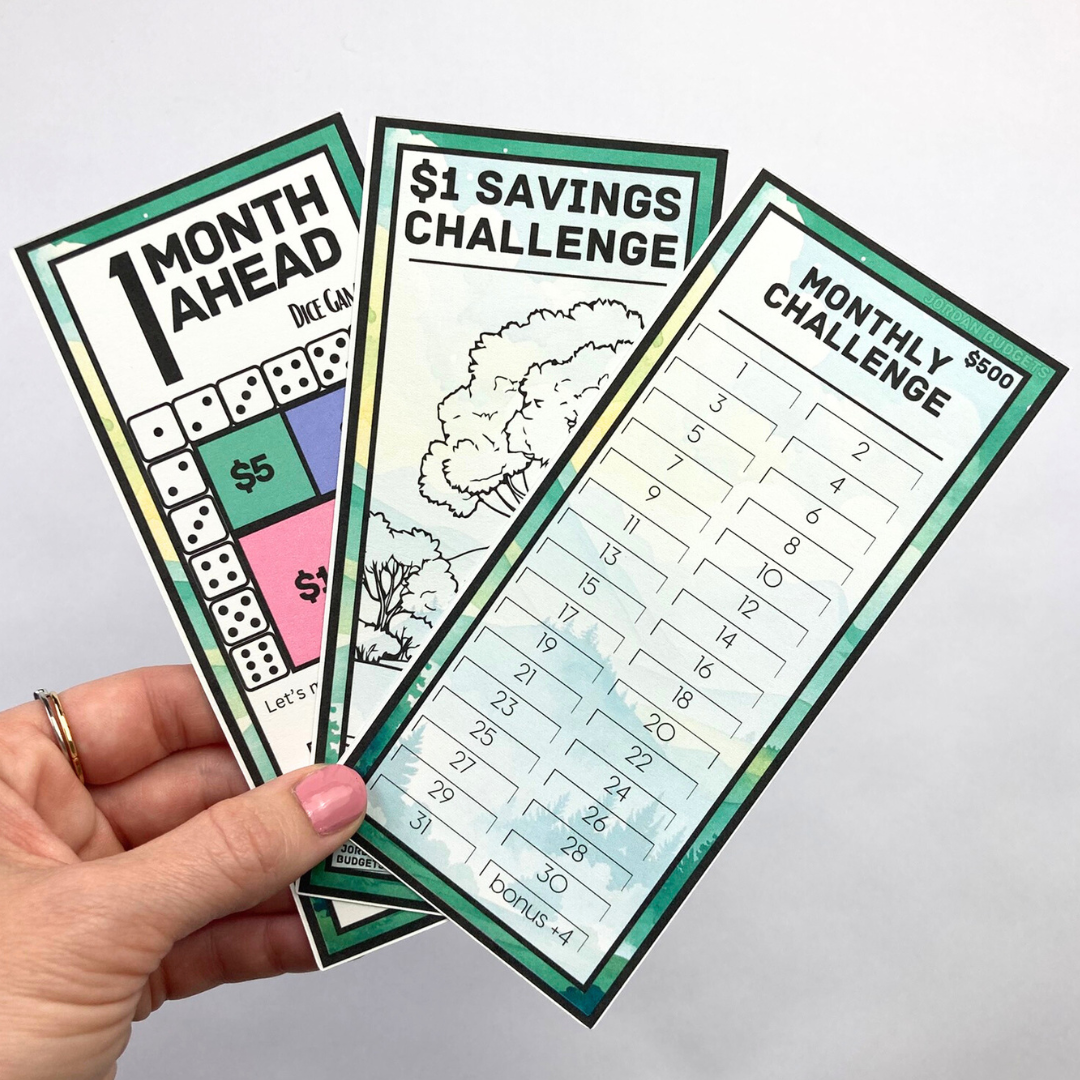 Nature | Month Ahead Bills & Savings Binder | 2025 UPDATED DESIGN | Physical Shipped Item | 1 Month