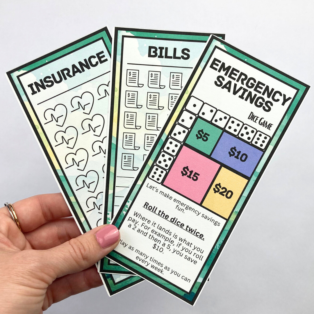 Nature | Month Ahead Bills & Savings Binder | 2025 UPDATED DESIGN | Physical Shipped Item | 1 Month