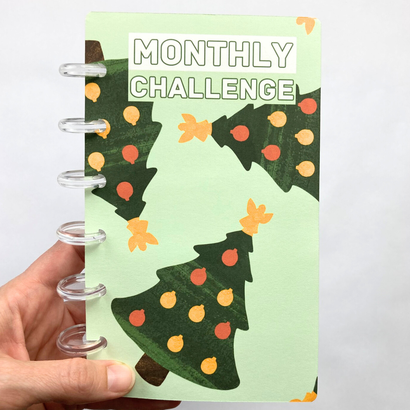 Holiday | Monthly Challenge Binder | Cash Budgeting | Money Binder | A6 Size | Disc or Ring Bound Binders