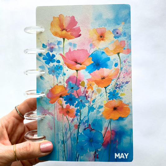 Spring Flowers | May Design | Month Ahead Bills & Savings Binder | 2025 UPDATED DESIGN | Physical Shipped Item | 1 Month