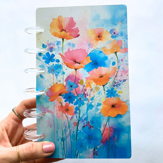 Spring Flowers | One Month Ahead Bills & Savings Binder | Physical Shipped Item