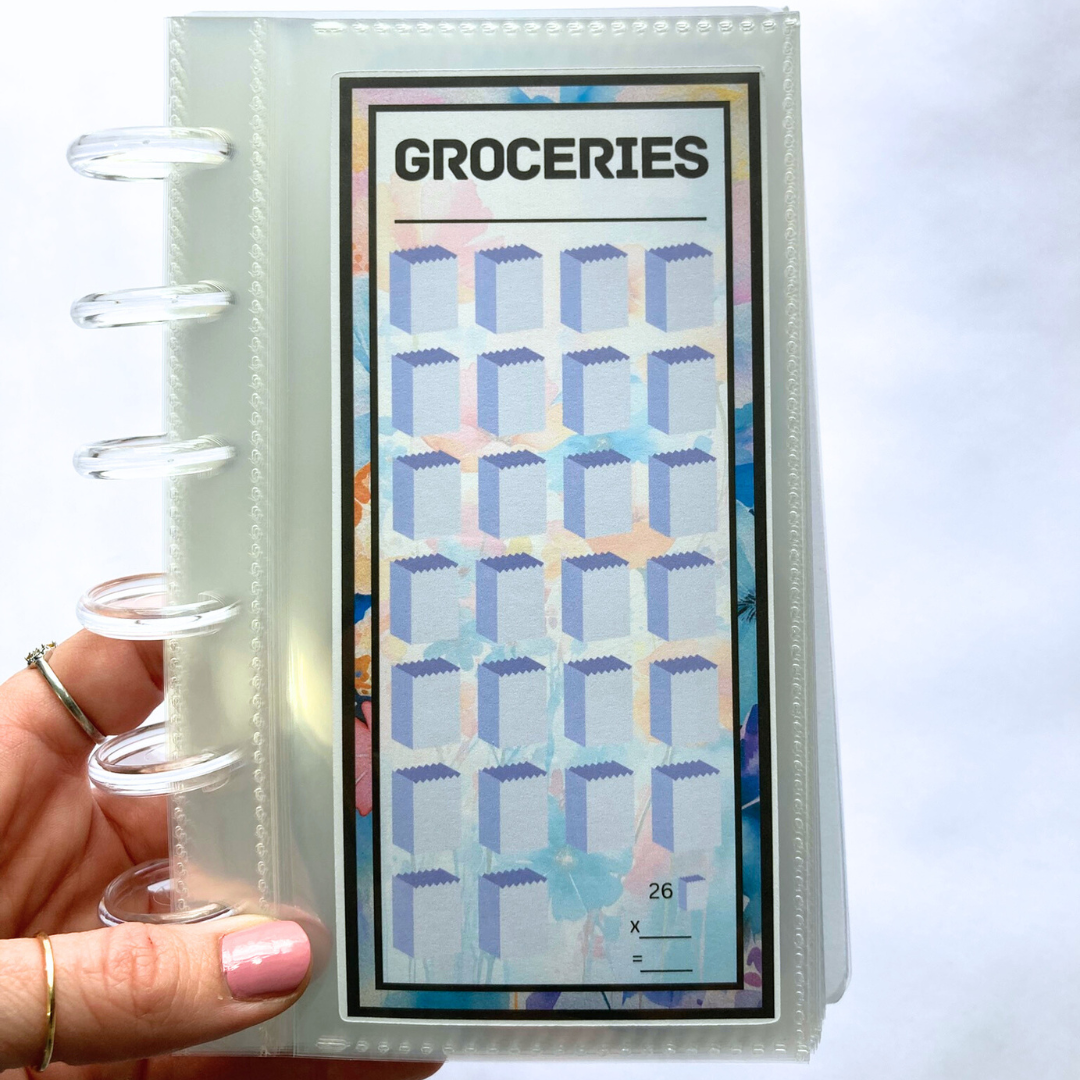 Spring Flowers | May Design | Month Ahead Bills & Savings Binder | 2025 UPDATED DESIGN | Physical Shipped Item | 1 Month