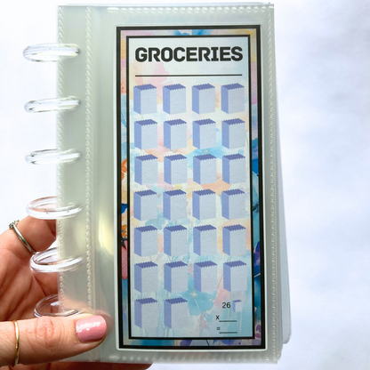 Spring Flowers | May Design | Month Ahead Bills & Savings Binder | 2025 UPDATED DESIGN | Physical Shipped Item | 1 Month