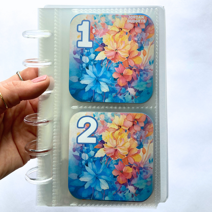 Spring Flowers | May Design | Month Ahead Bills & Savings Binder | 2025 UPDATED DESIGN | Physical Shipped Item | 1 Month