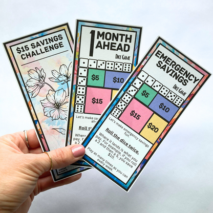 Spring Flowers | May Design | Month Ahead Bills & Savings Binder | 2025 UPDATED DESIGN | Physical Shipped Item | 1 Month