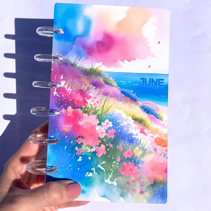 Sand & Sun | June Design | Month Ahead Bills & Savings Binder | 2025 UPDATED DESIGN | Physical Shipped Item | 1 Month