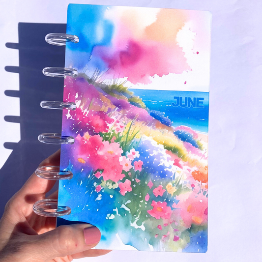 Sand & Sun | June Design | Month Ahead Bills & Savings Binder | 2025 UPDATED DESIGN | Physical Shipped Item | 1 Month