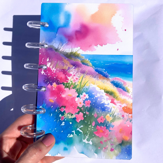 Sand & Sun | Month Ahead Bills & Savings Binder | Physical Shipped Item