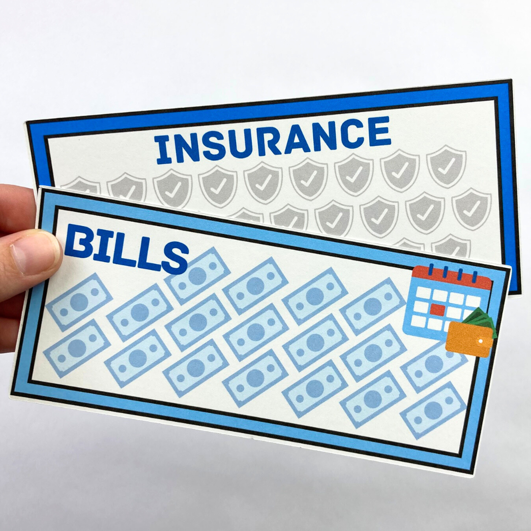 50 A6 Size Savings Challenge Cards | Thick Cardstock | Physical Shipped Item | No Binder