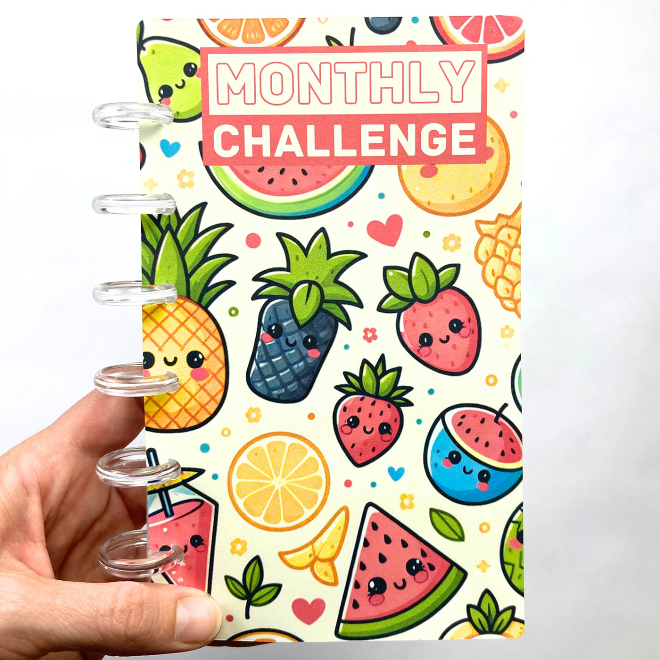 Summer | Monthly Challenge Binder | Cash Budgeting | Money Binder | A6 Size | Disc or Ring Bound Binders