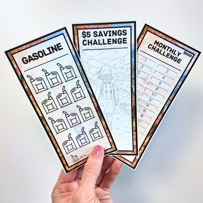 Autumn Escapes Design | One Month Ahead Bills & Savings Binder | Physical Shipped Item